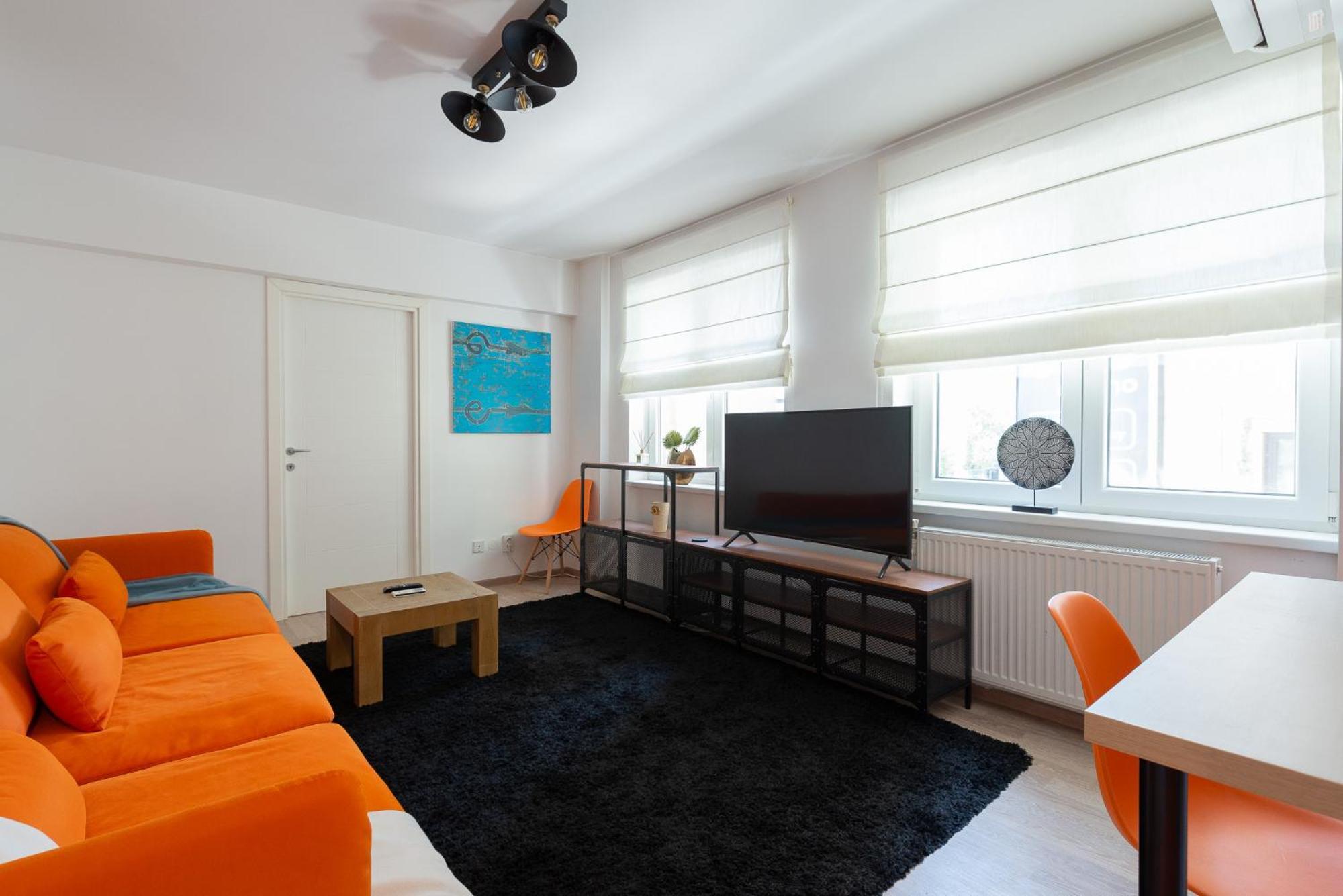 City Center-Cozy One Bedroom Apartment Bukarest Exterior foto